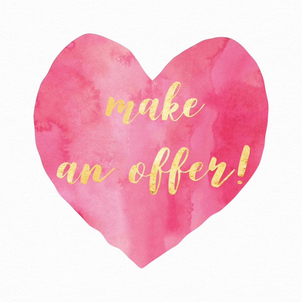 💕 Don’t be shy, make an offer! 💕